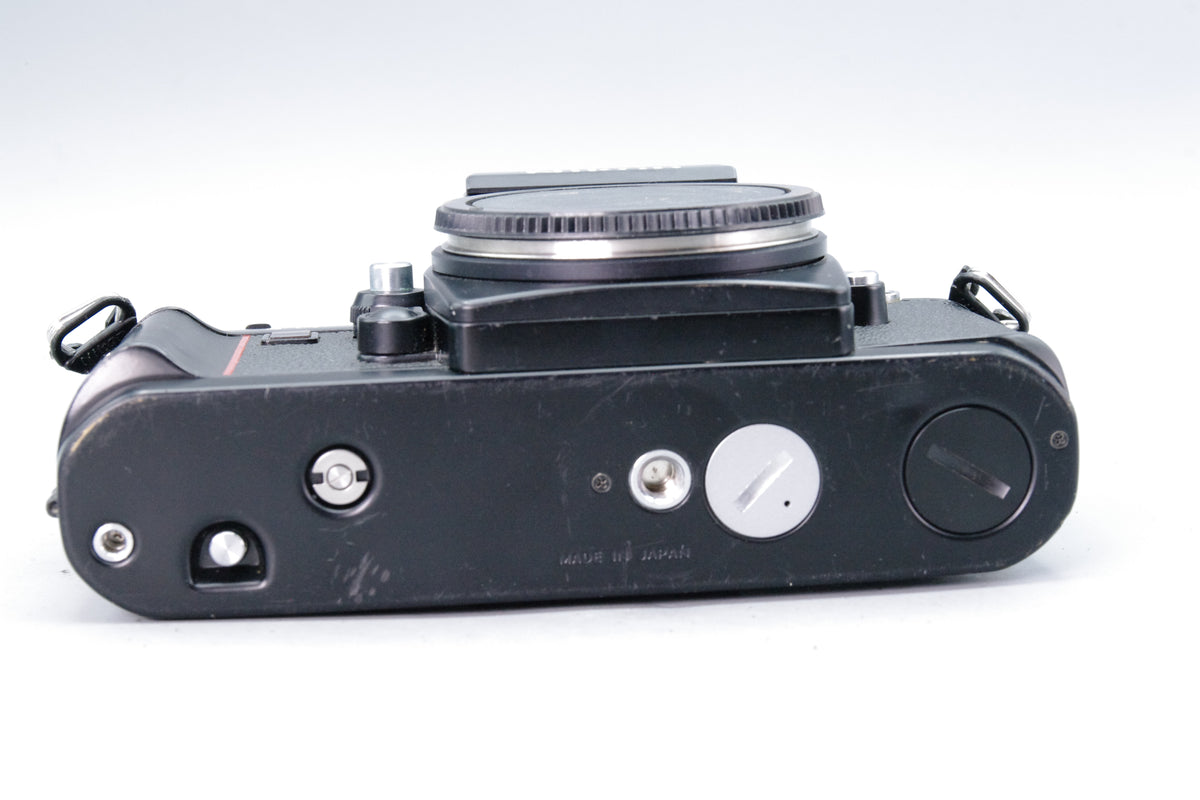 Nikon F3 35mm SLR Film Camera Body with DW-4 6x Magnifying Finder Tested