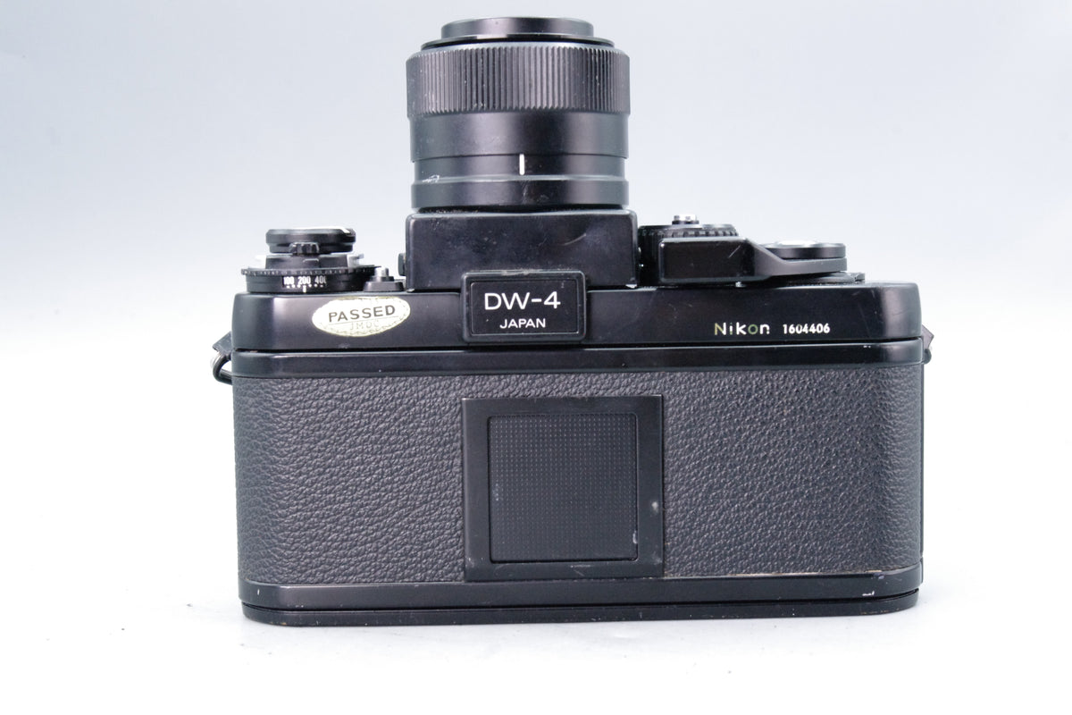 Nikon F3 35mm SLR Film Camera Body with DW-4 6x Magnifying Finder Tested
