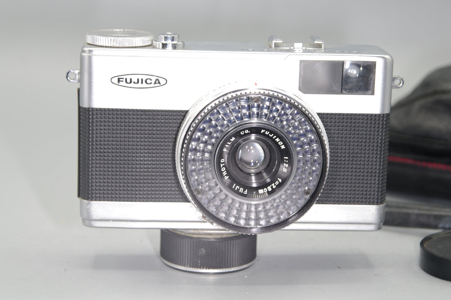 Fujica Rapid D1 with 28mm F/2.8 Lens and Case