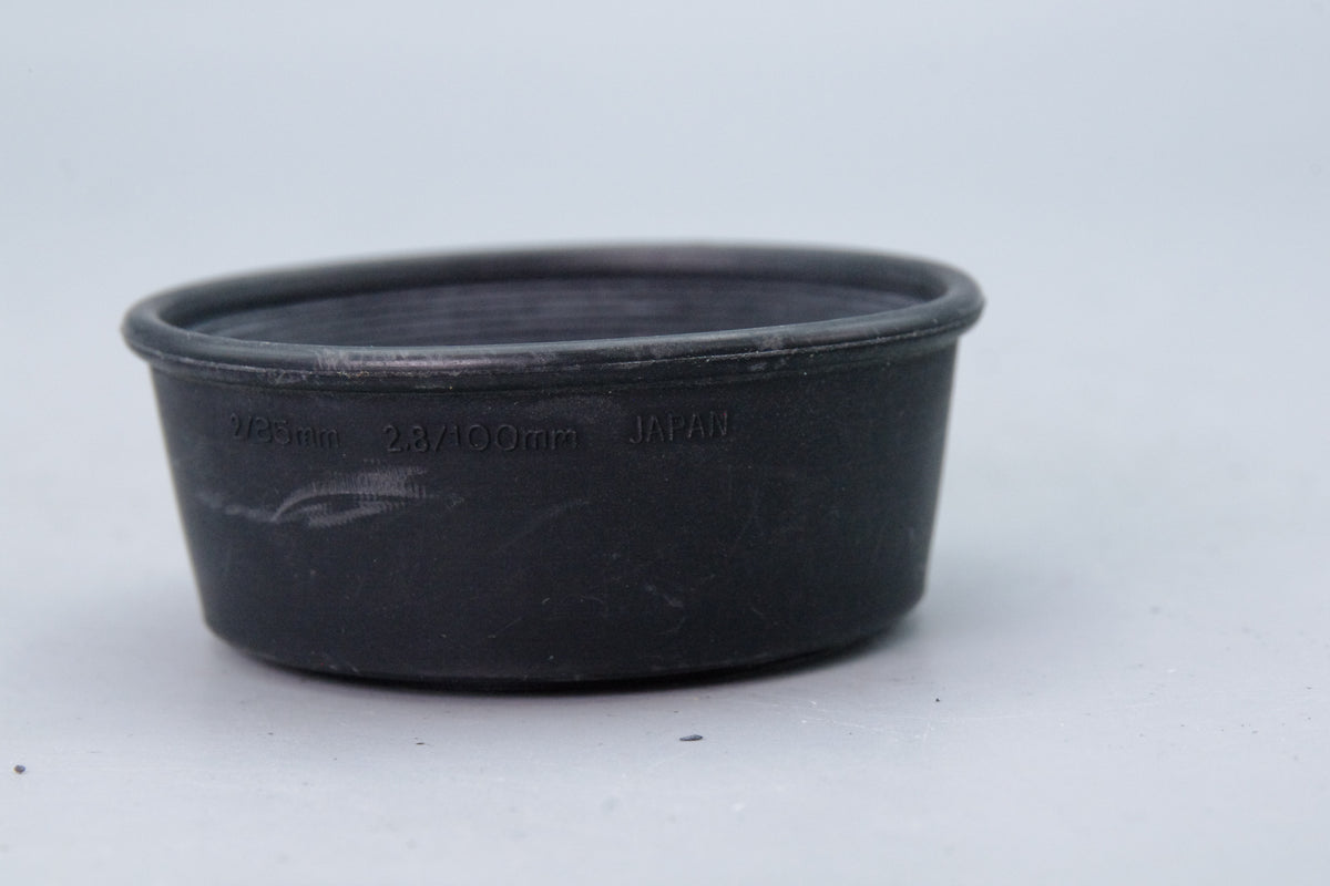 Olympus Vintage Rubber Lens Hood for 85mm f2 &amp; 100mm f2.8 Zuiko Lenses