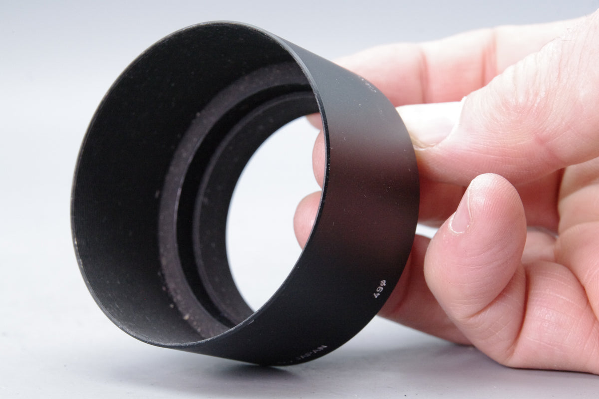 Asahi Pentax Takumar Metal Lens Hood 49mm 100mm f4 105mm f2.8 120mm f2.8
