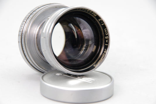 1948 Leitz Wetzlar Summitar 5cm f/2 Lens – LTM Leica with Cap