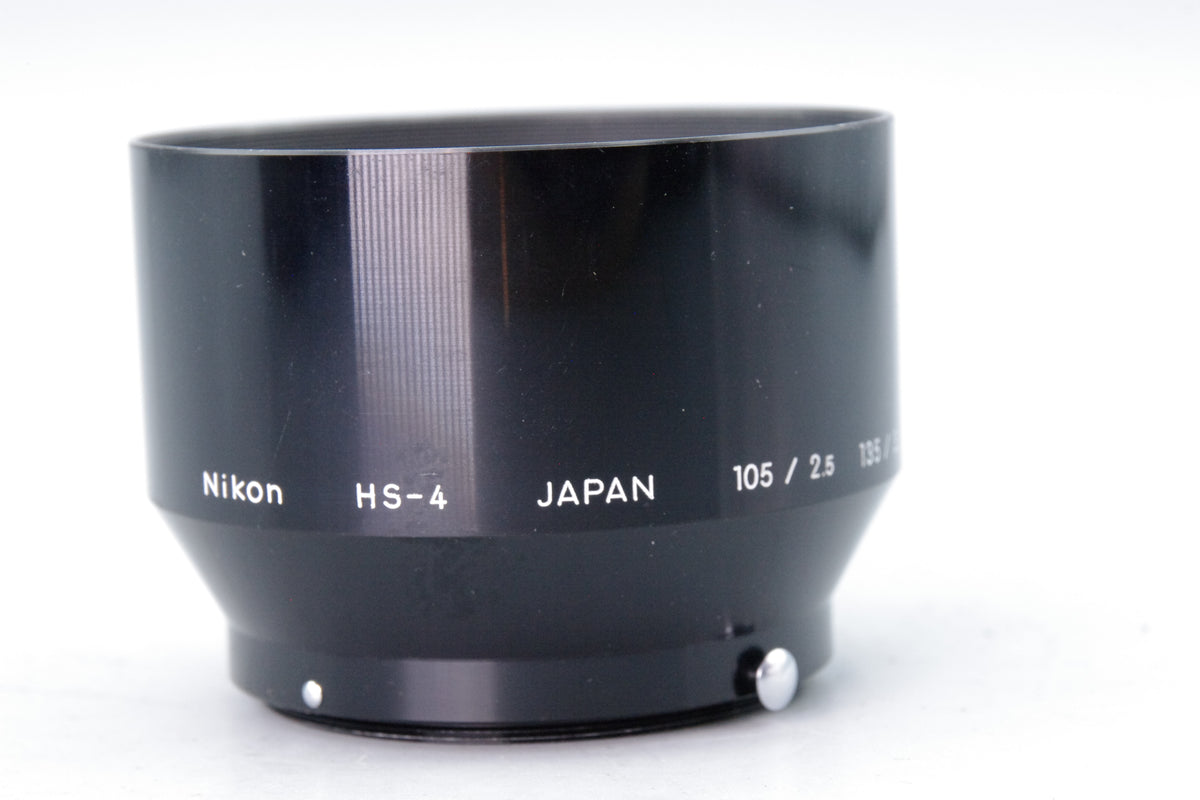 Nikon HS-4 Snap-On Metal Lens Hood 52mm 105mm f2.5 135mm f3.5 105mm f4