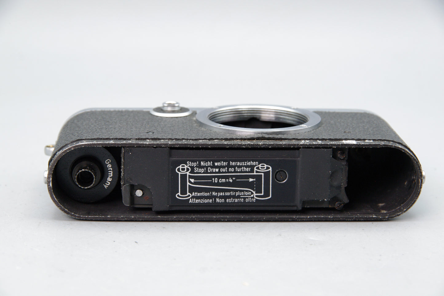 Leica If Red Dial 35mm Rangefinder Body 1956 – Serial 815428