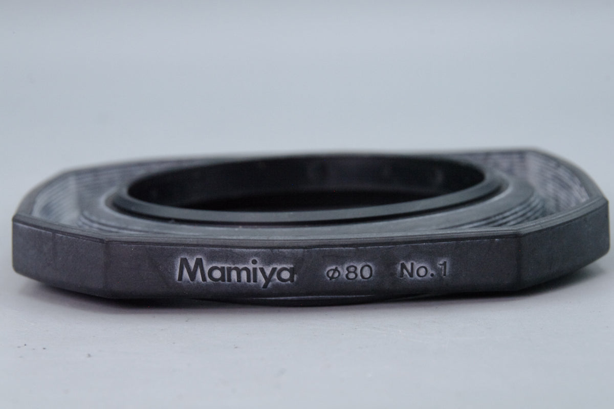 Mamiya No. 1 80mm Square Rubber Lens Hood for RB67 RZ67 Lenses
