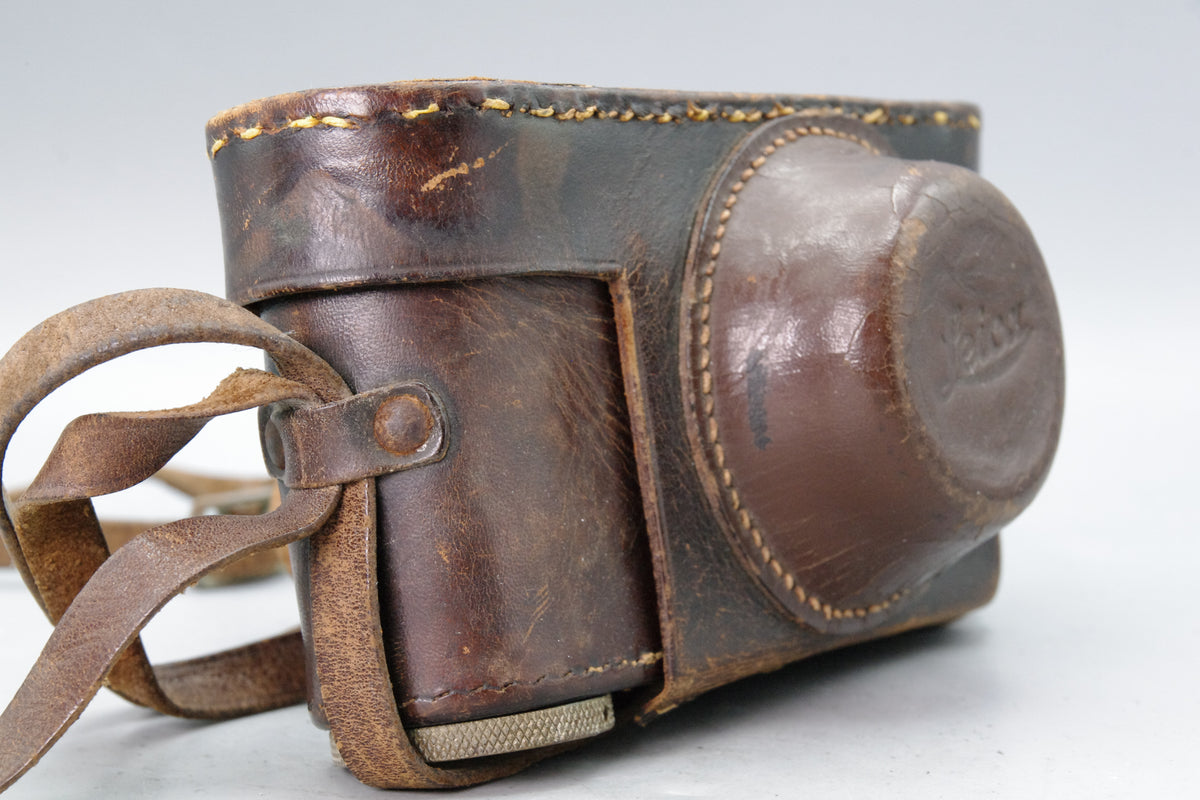 Leica III (smaller bodies) Brown Leather Camera Case – Vintage  Genuine