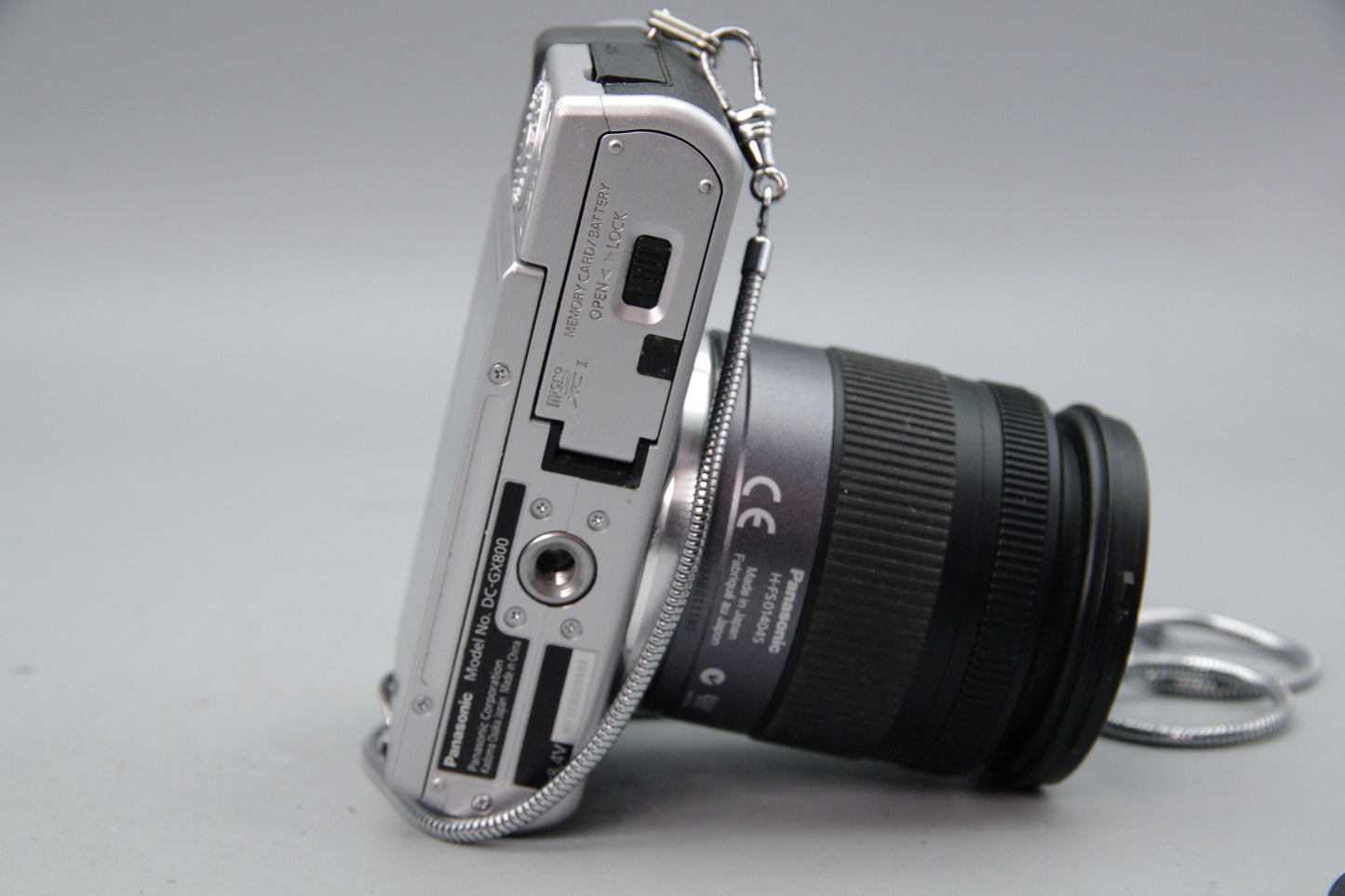 Panasonic Lumix GX800 16MP MFT Camera with 14‑42mm Lens – Compact 4K Mirrorless
