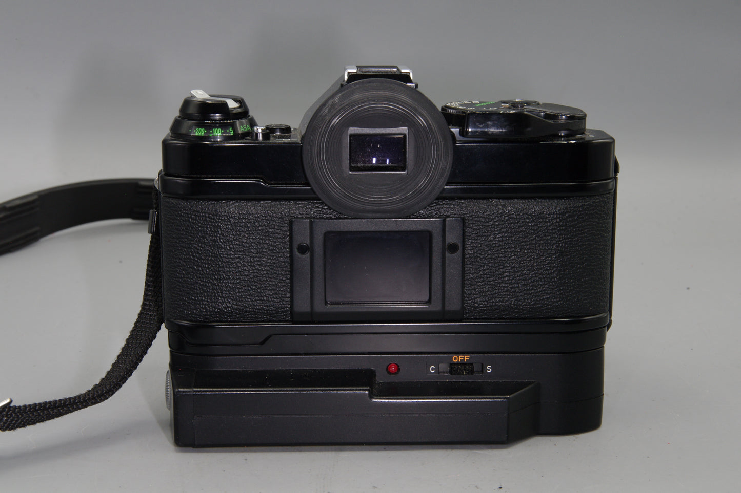 Canon AE-1 Program + FD 50mm f/1.8 Lens  Black with Winder - Excellent