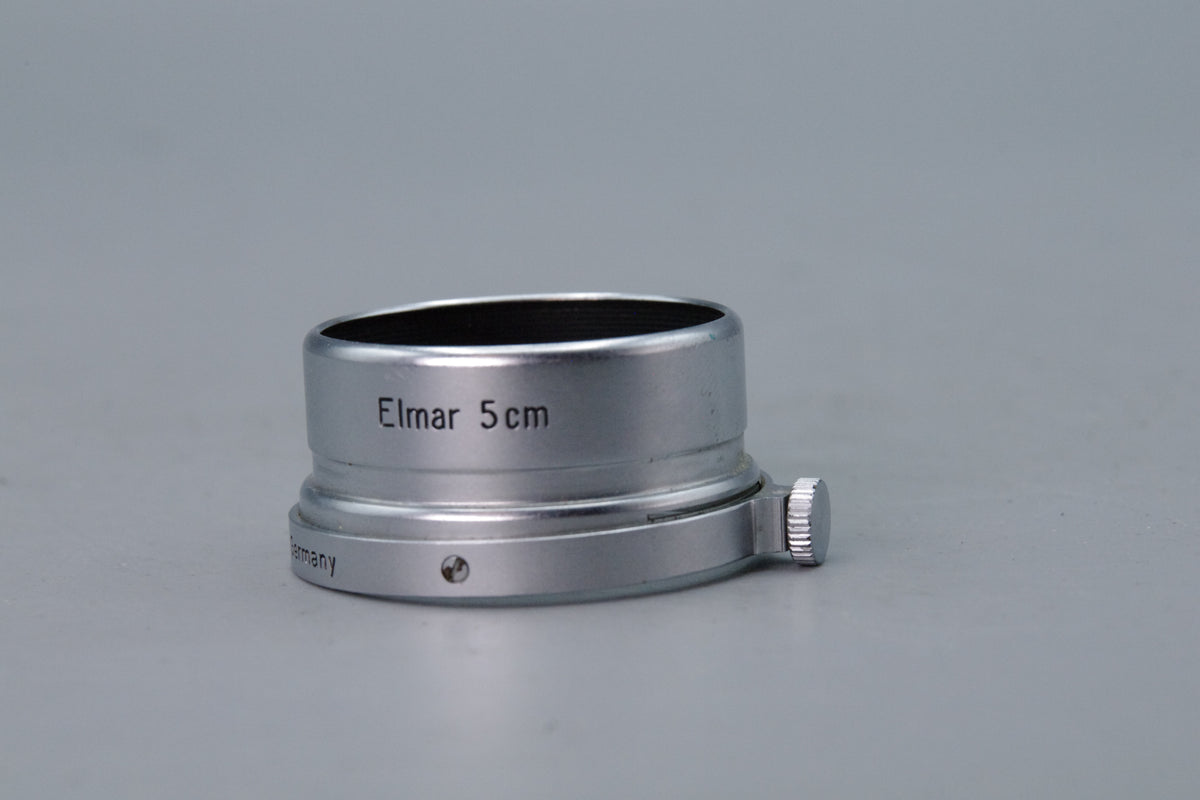 Leitz Wetzlar Elmar 5cm 50mm Clamp-On Metal Lens Hood Germany