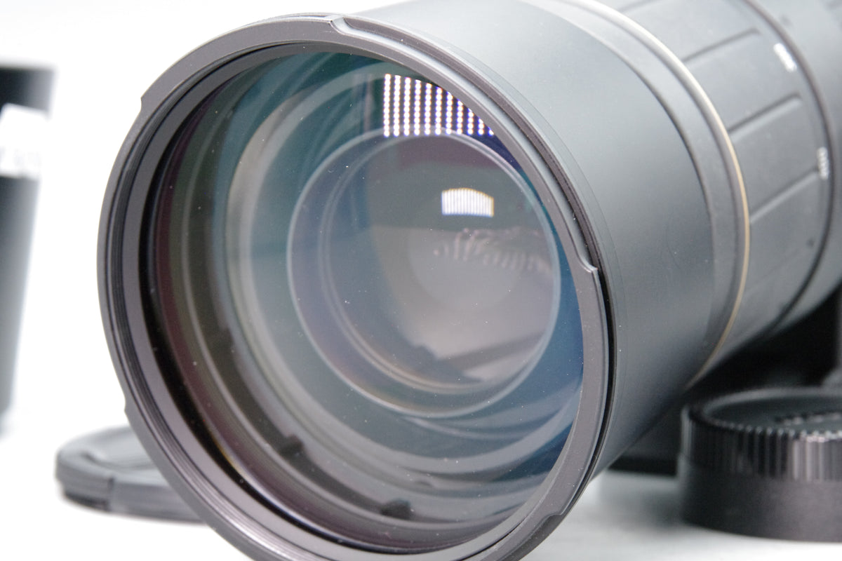 Sigma 135-400mm f4.5-5.6 APO Lens Nikon AF  Case Hood Collar VGC