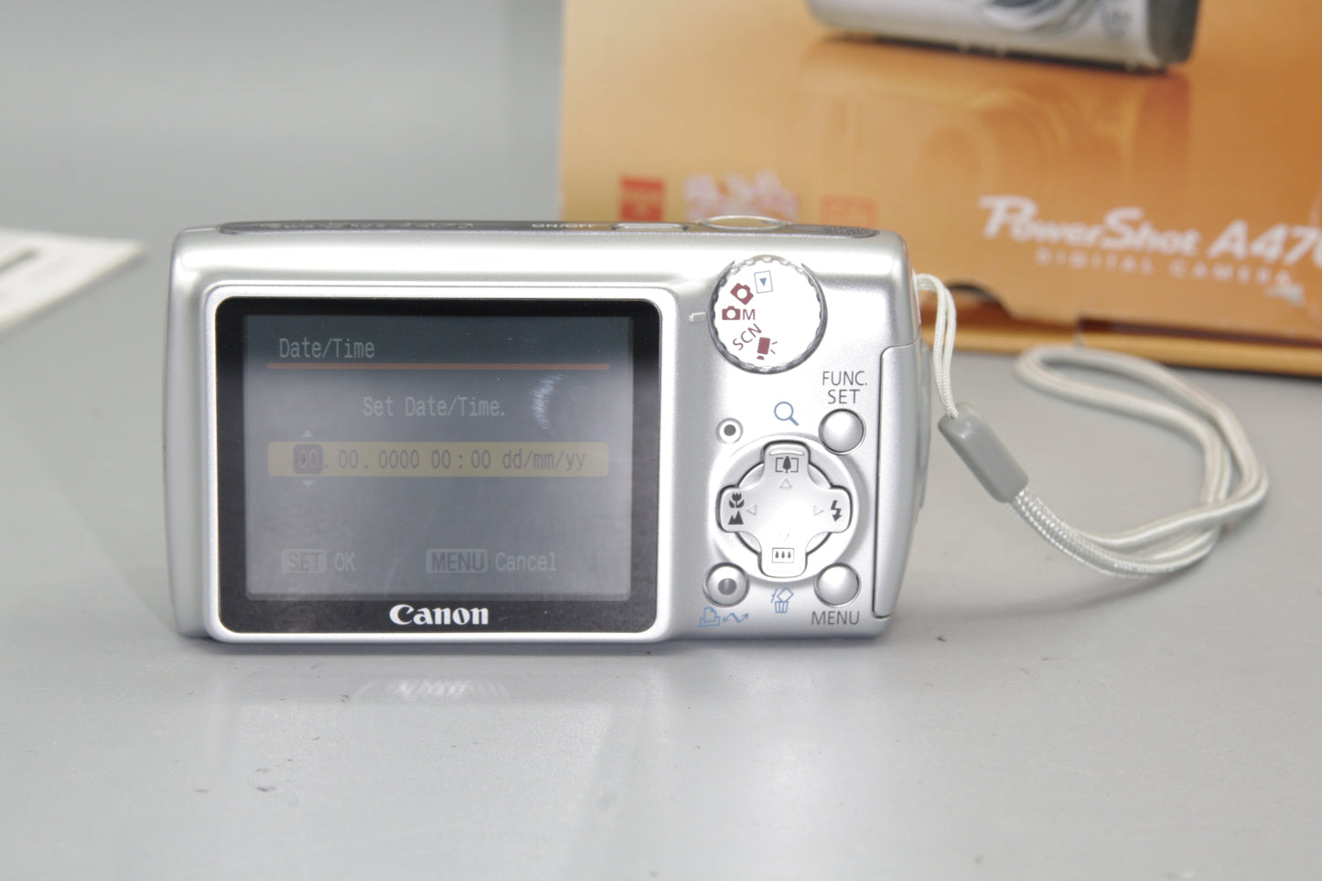 Canon PowerShot A470 7.1MP Camera - Boxed - Excellent (Takes AA)