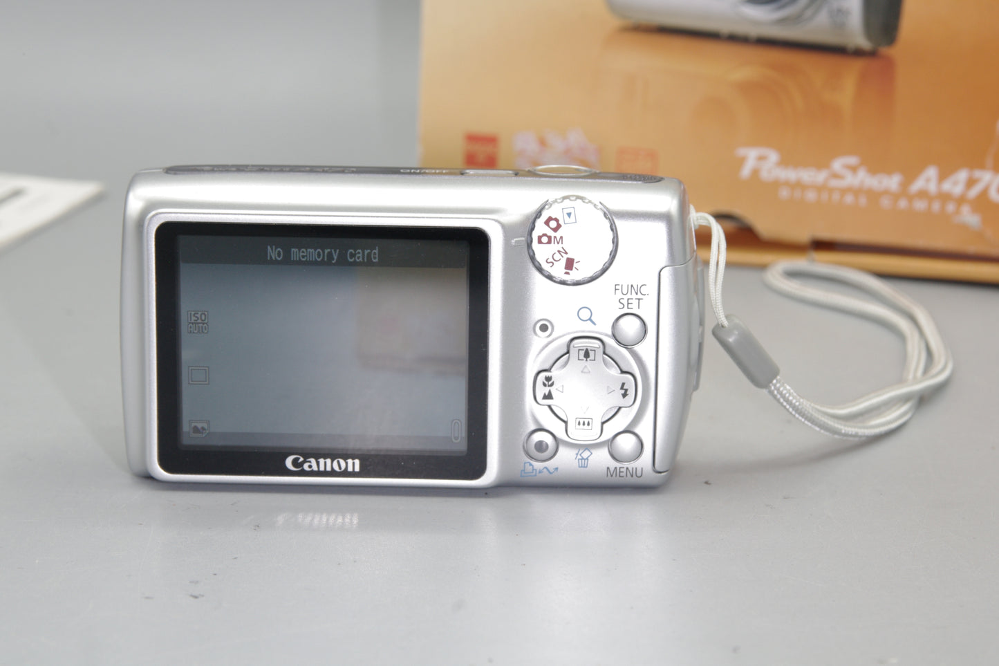 Canon PowerShot A470 7.1MP Camera - Boxed - Excellent (Takes AA)