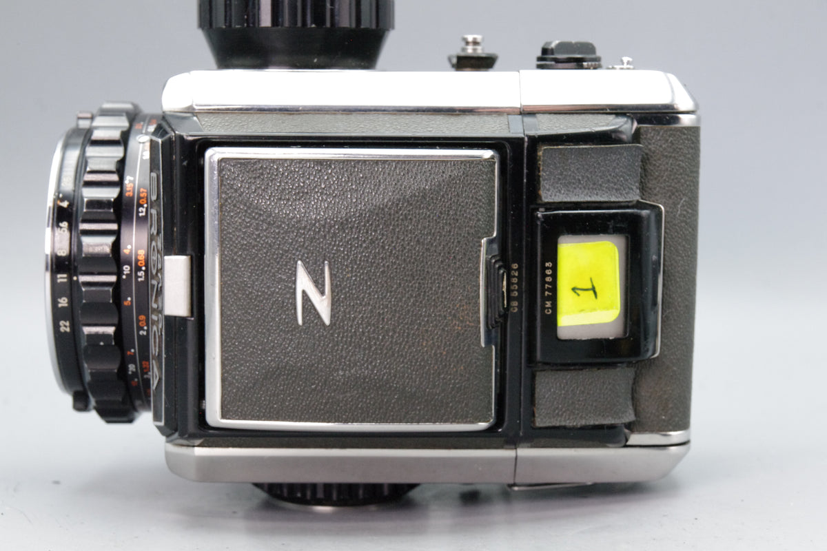 Zenza Bronica S2 6x6 Medium Format SLR Camera with Nikkor-P 75mm f2.8 Lens
