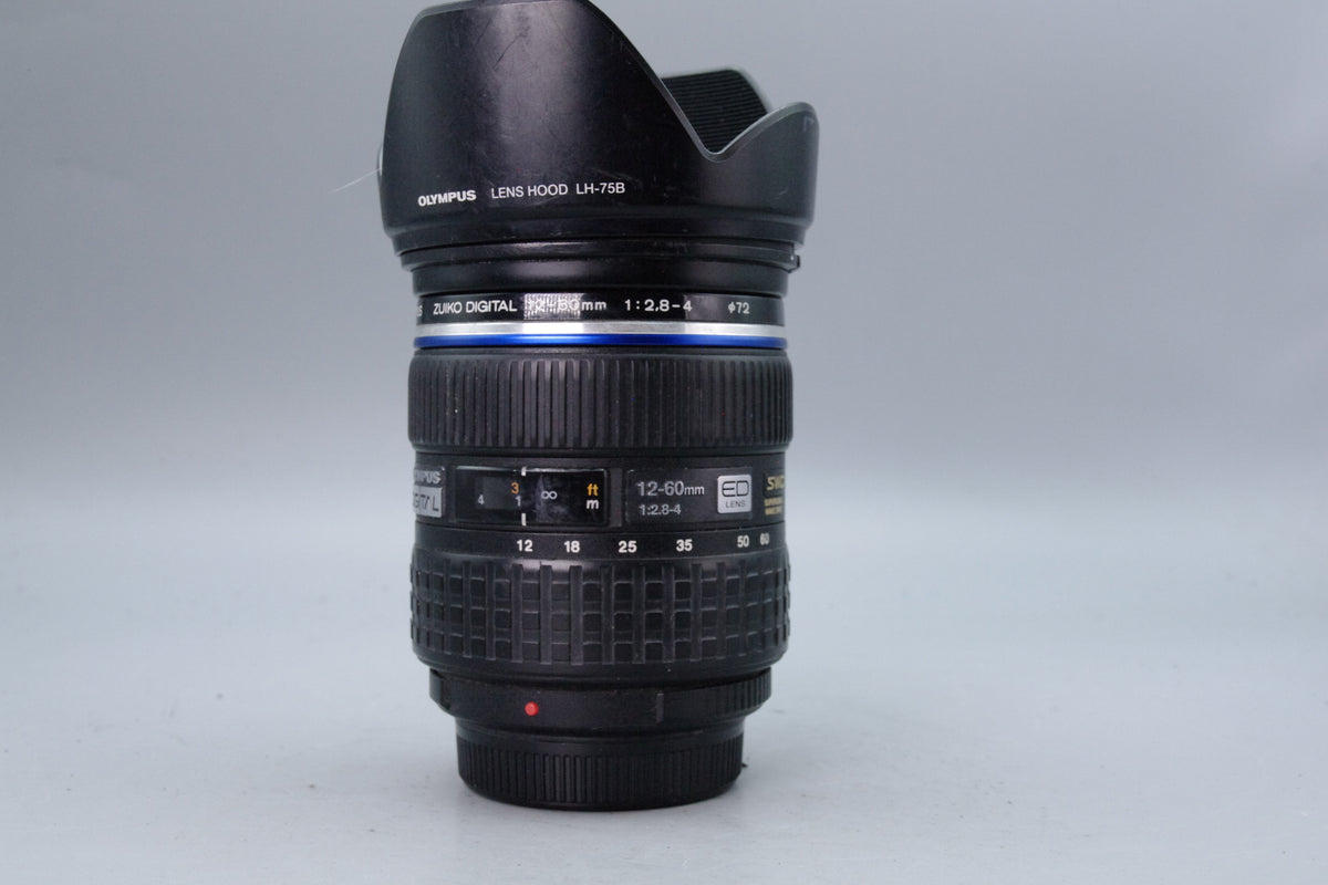 Olympus Zuiko 12–60mm F2.8–4 SWD Lens – 24–120mm EQ – 4/3 - Tested