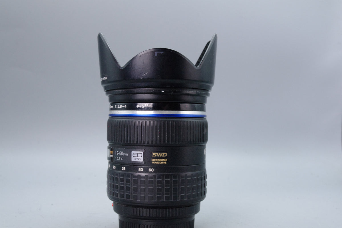 Olympus Zuiko 12–60mm F2.8–4 SWD Lens – 24–120mm EQ – 4/3 - Tested
