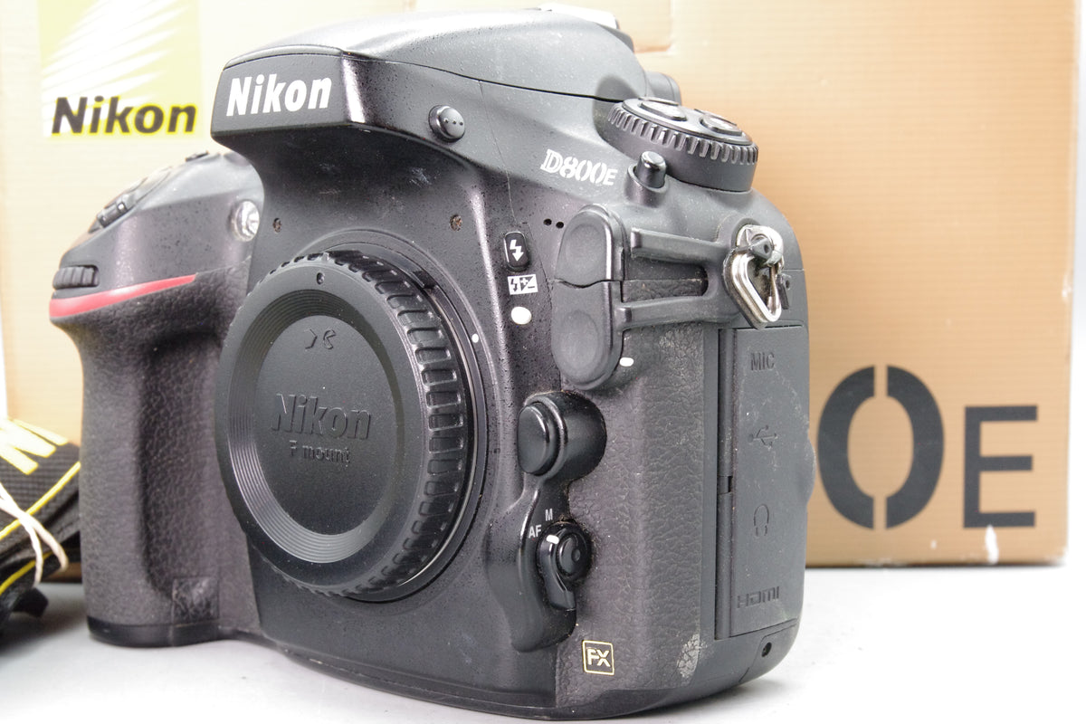 Nikon D800E FX 36.3MP DSLR Camera Body Boxed