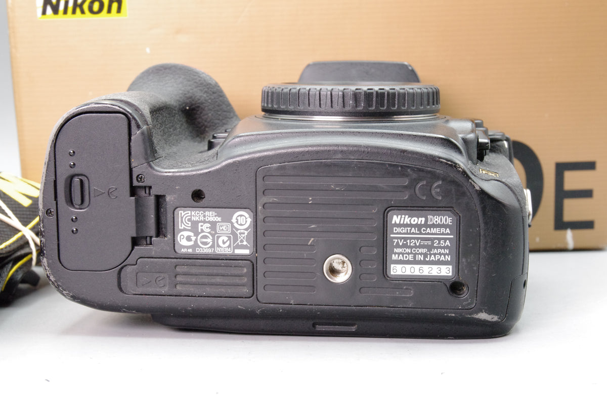 Nikon D800E FX 36.3MP DSLR Camera Body Boxed