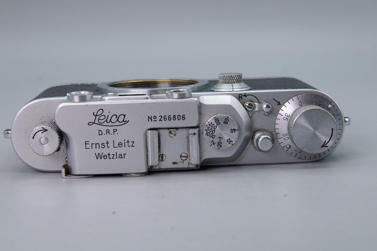 Leica IIIa 35mm Rangefinder Body – 1938 – Vintage Classic – SN 266806