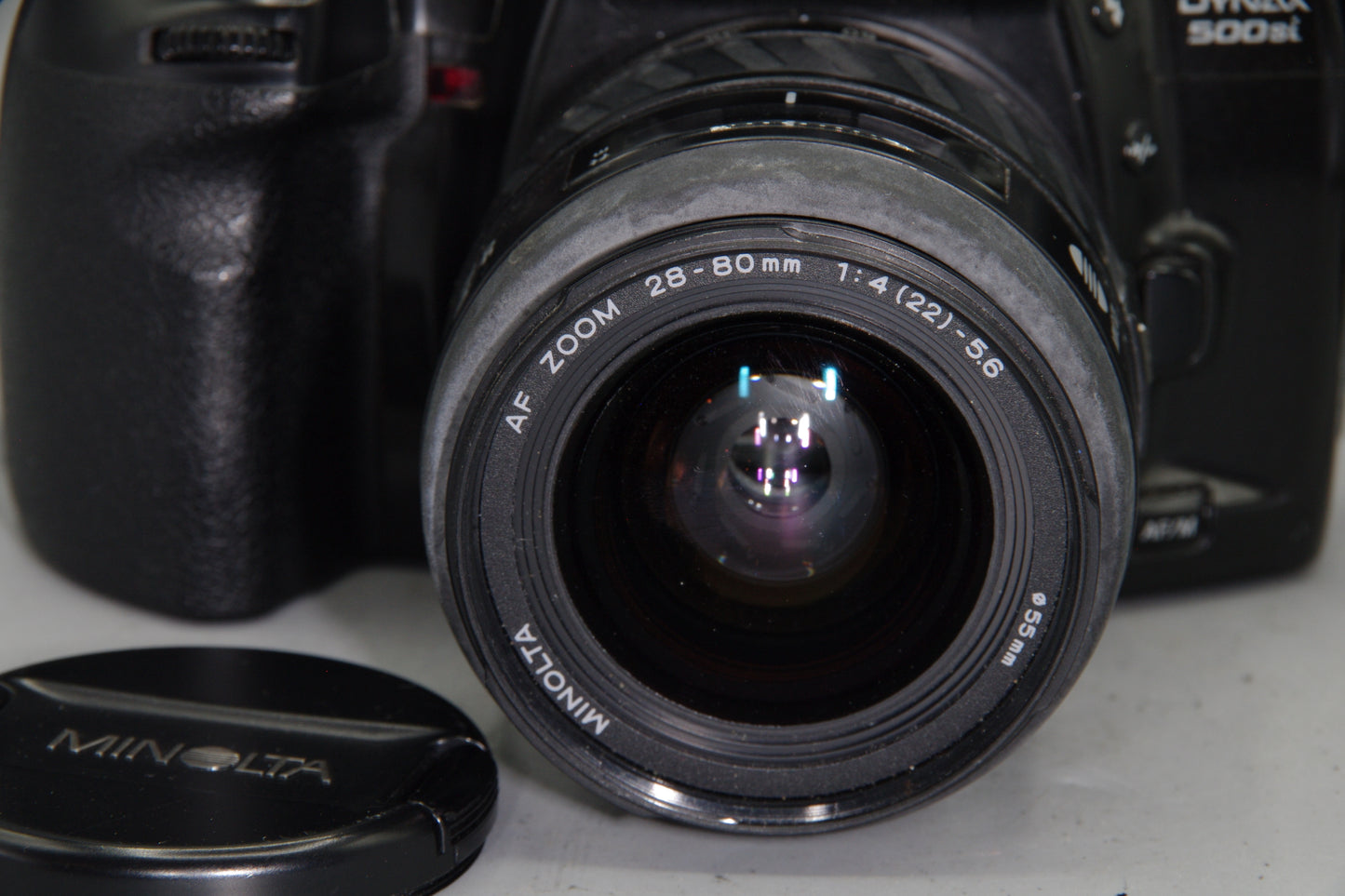 Minolta Dynax 500si + 28-8mm AF Lens – Autofocus 35mm SLR –  Tested