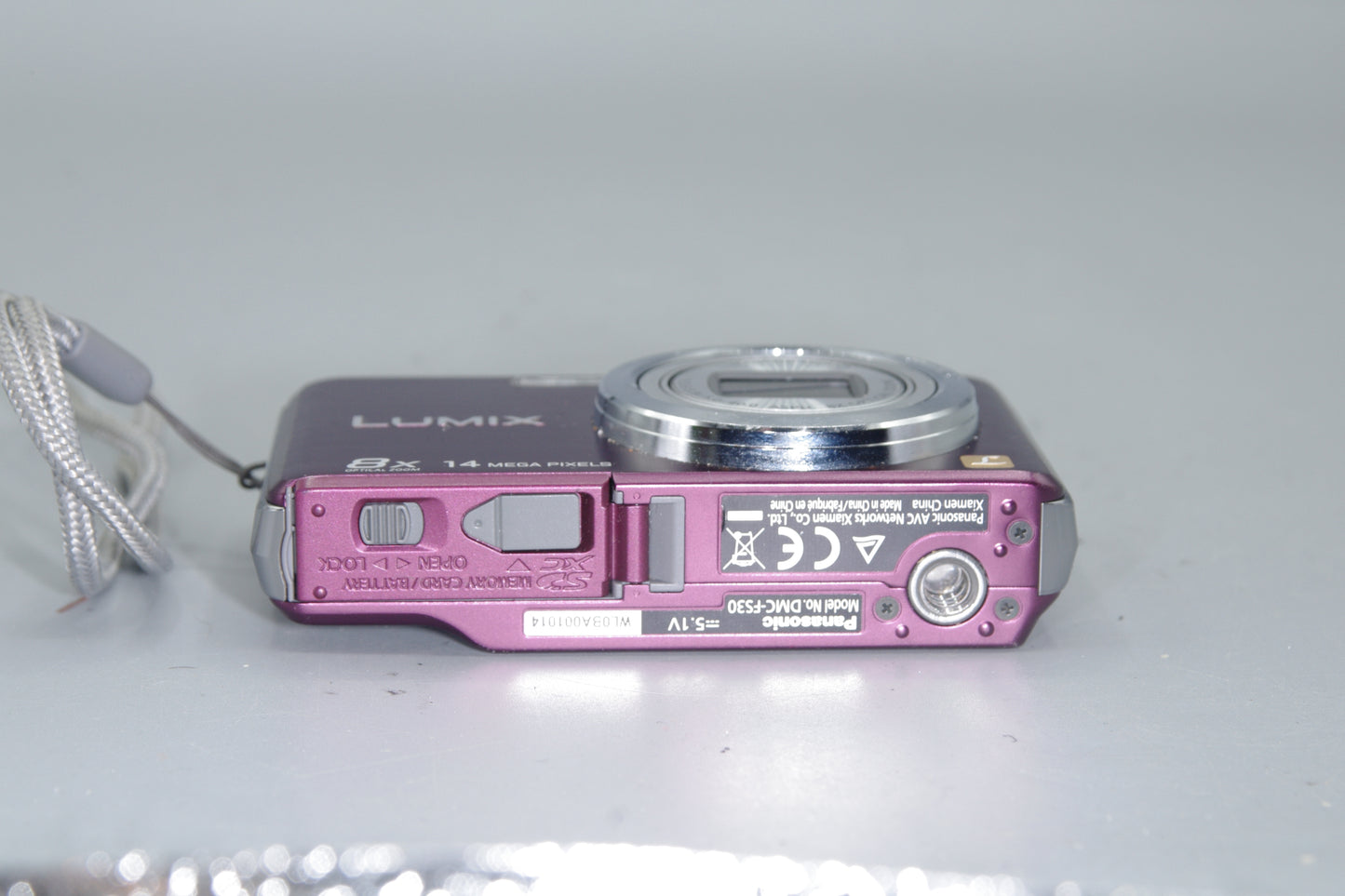 Pink Panasonic Lumix DMC-FS30 14MP Digital Compact Excellent