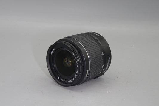 Canon EF-S 18-55mm F3.5-5.6 III Zoom Lens for EOS DSLR – Manual Focus