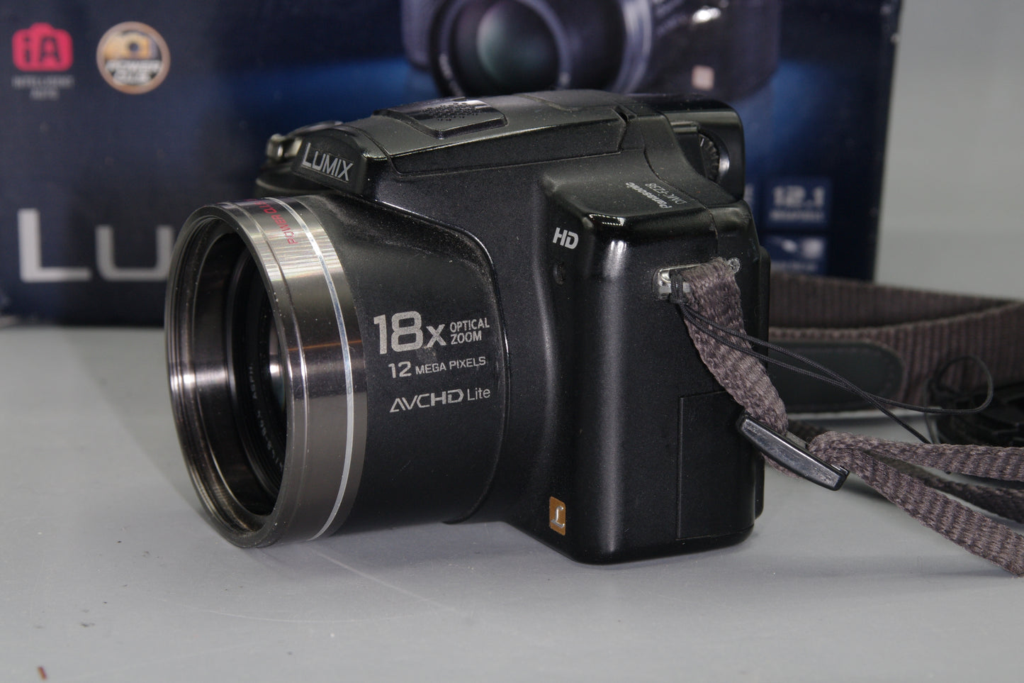 Panasonic Lumix DMC-FZ38 12.1MP Bridge Camera – Boxed, Leica Lens, HD Video