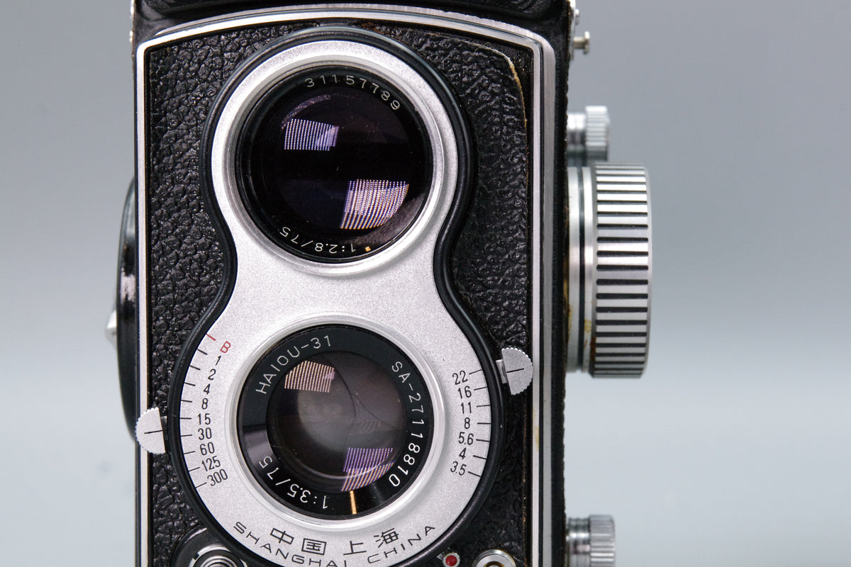 Seagull 4A TLR Camera – 75mm f3.5 Lens, Medium Format, Tested Vintage
