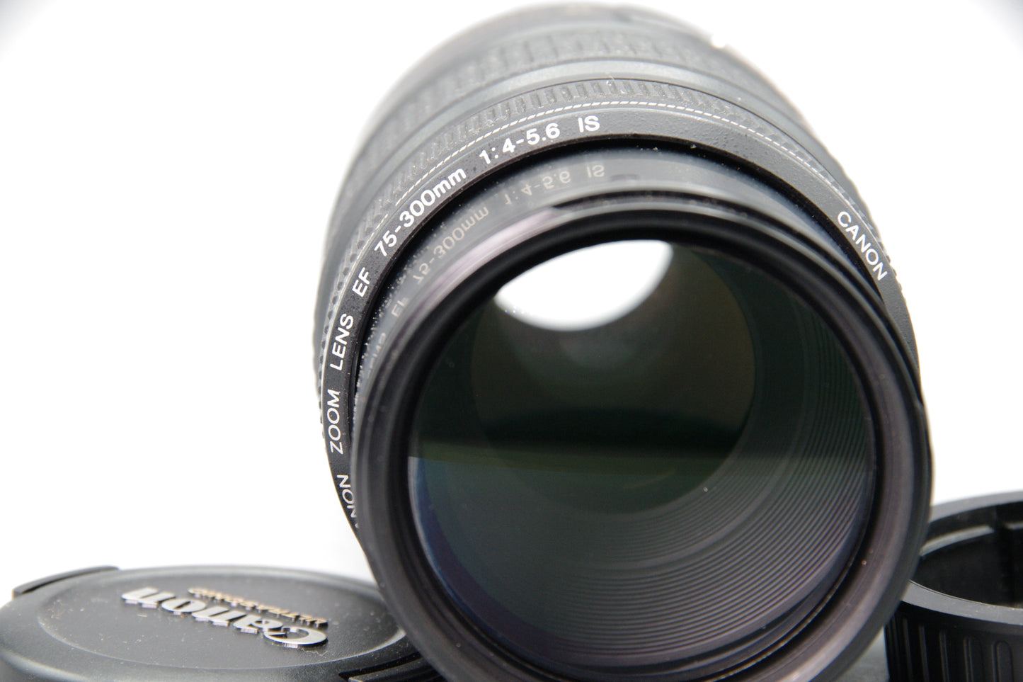 Canon EF 75–300mm f/4–5.6 IS USM Zoom Lens – Excellent –  EF Mount