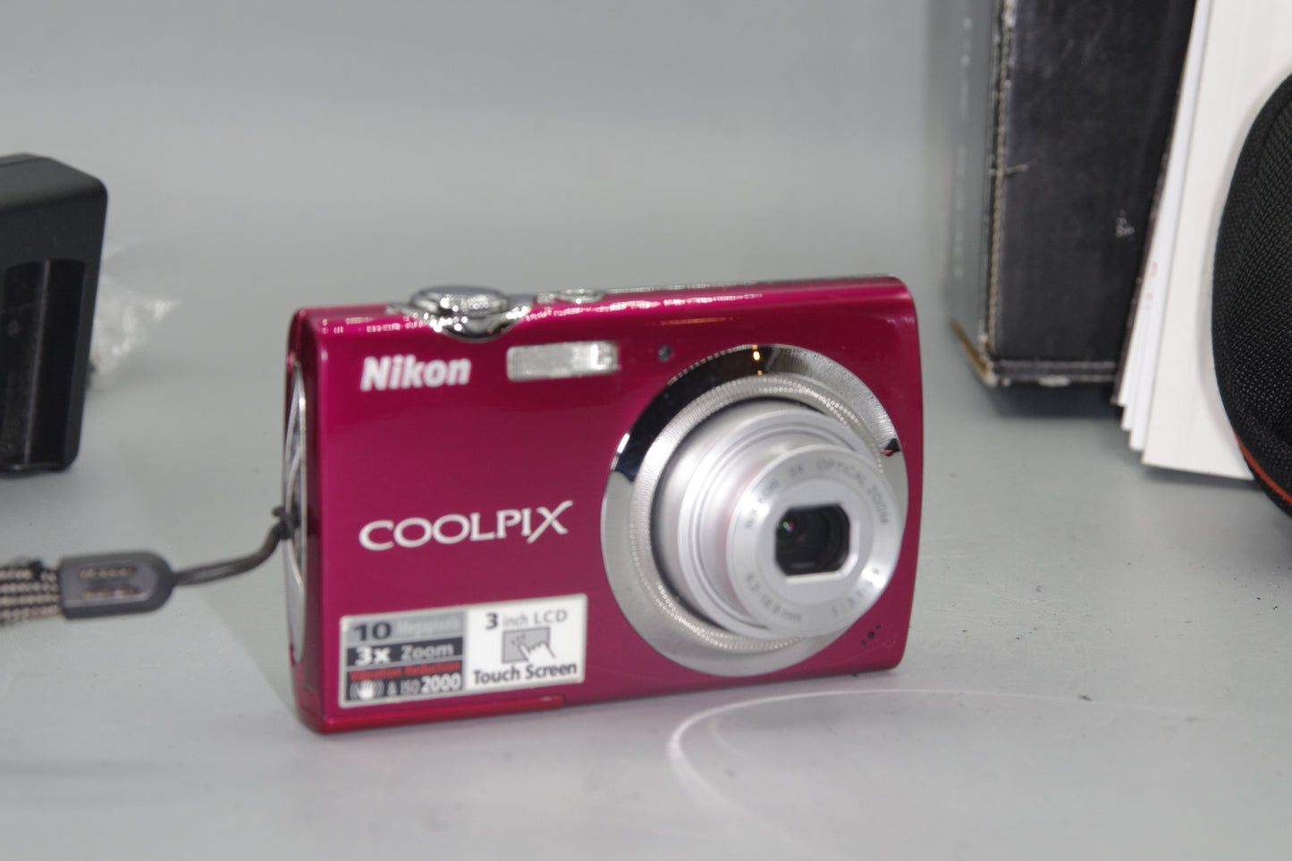 Nikon Coolpix S230 10MP Pink Compact Digital - Boxed - Excellent