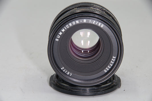 Leitz Summicron-R 50mm f/2 Lens – Leica R Mount – 3rd Cam – Serviced