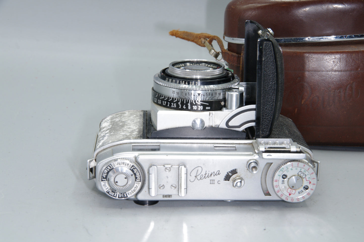 Kodak Retina IIIc (little C) Folding Rangefinder Camera with 50mm F/2 Lens - PLS Read