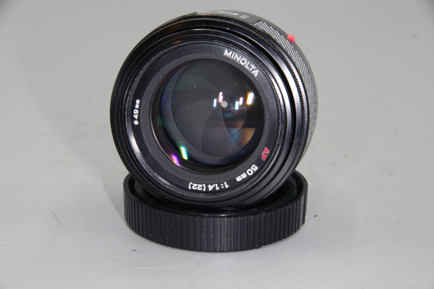 Minolta AF 50mm f/1.4 Lens – A-Mount – Fast Prime – VGC – Tested