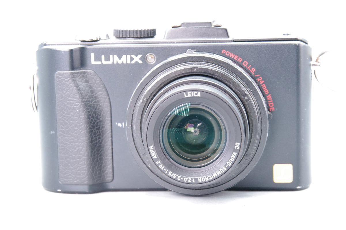 Panasonic Lumix DMC-LX5 10.1MP Digital Compact Camera - Good