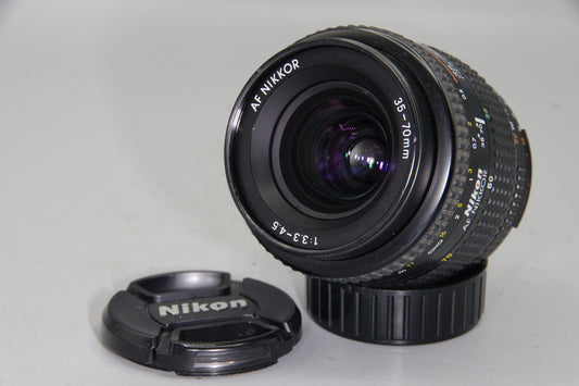 Nikon AF Nikkor 35–70mm f/3.3–4.5 Zoom Lens –  Excellent Condition