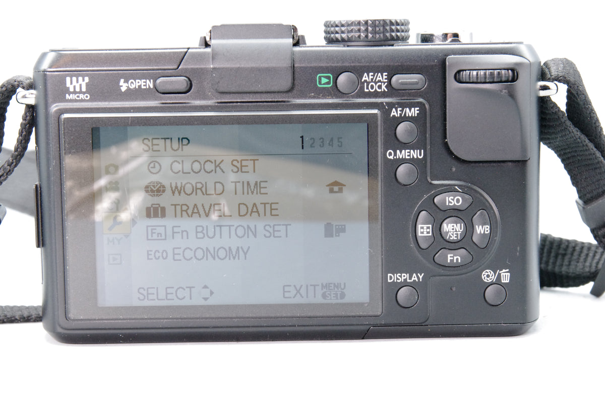 Panasonic Lumix DMC-GF1 12.1MP MFT Mirrorless Camera - S/C 344