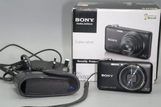 Sony DSC-WX80 16.2MP Digital Compact Camera Boxed