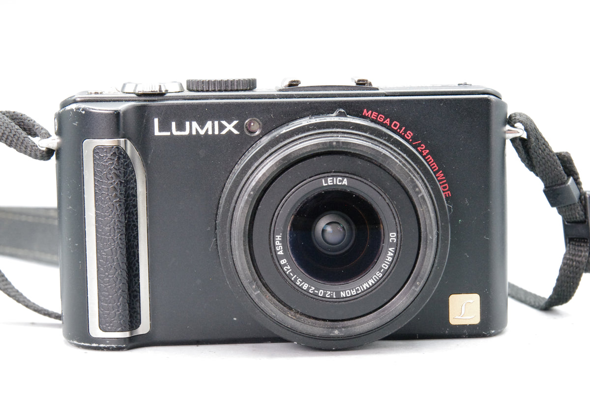 Panasonic Lumix DMC‑LX3 10MP Compact Digital Camera - Tested & Working