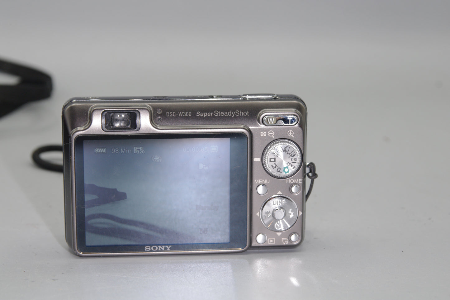 Sony DSC-W300 Titanium 13.6 MP Digital Compact Camera - Excellent