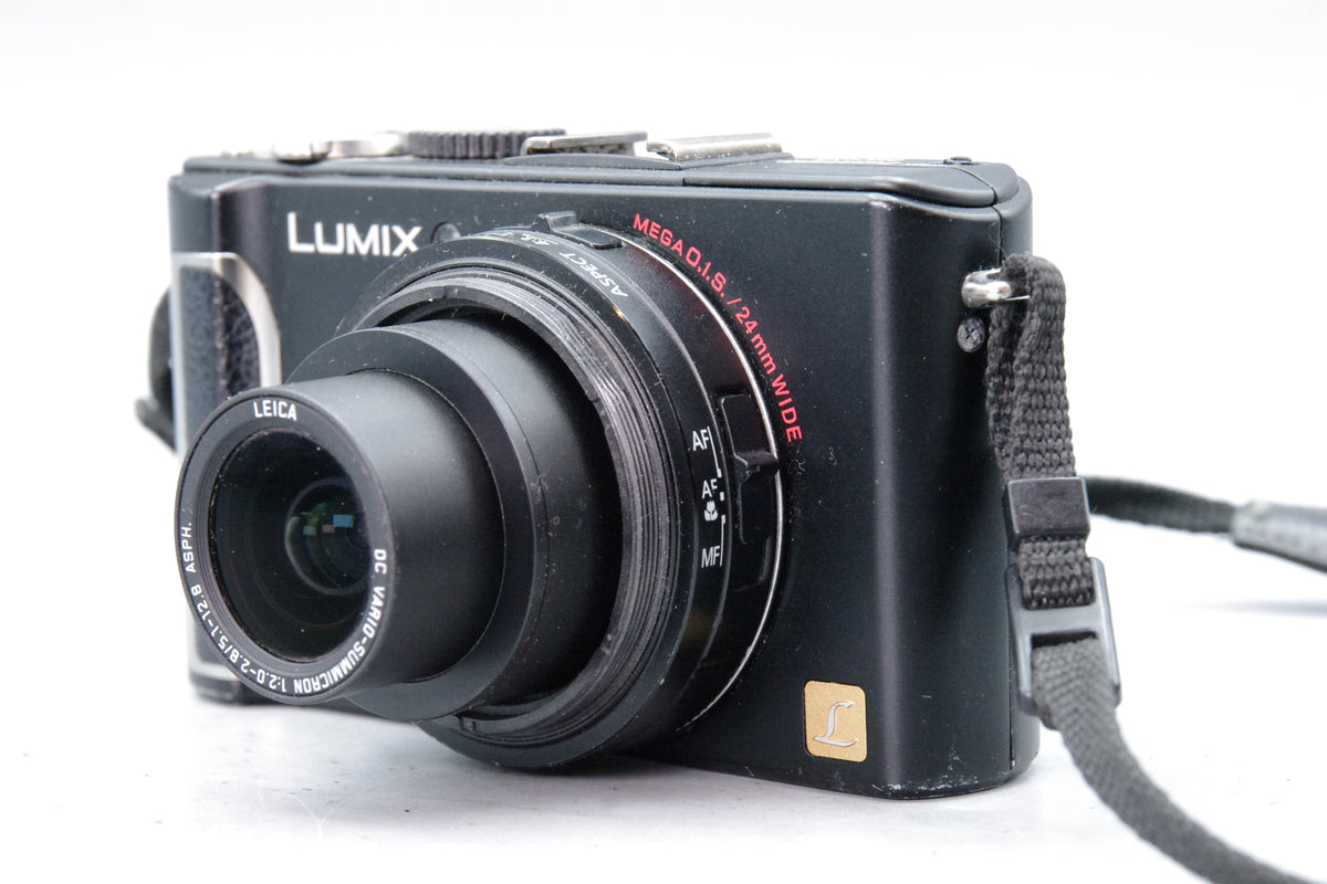 Panasonic Lumix DMC‑LX3 10MP Compact Digital Camera - Tested & Working
