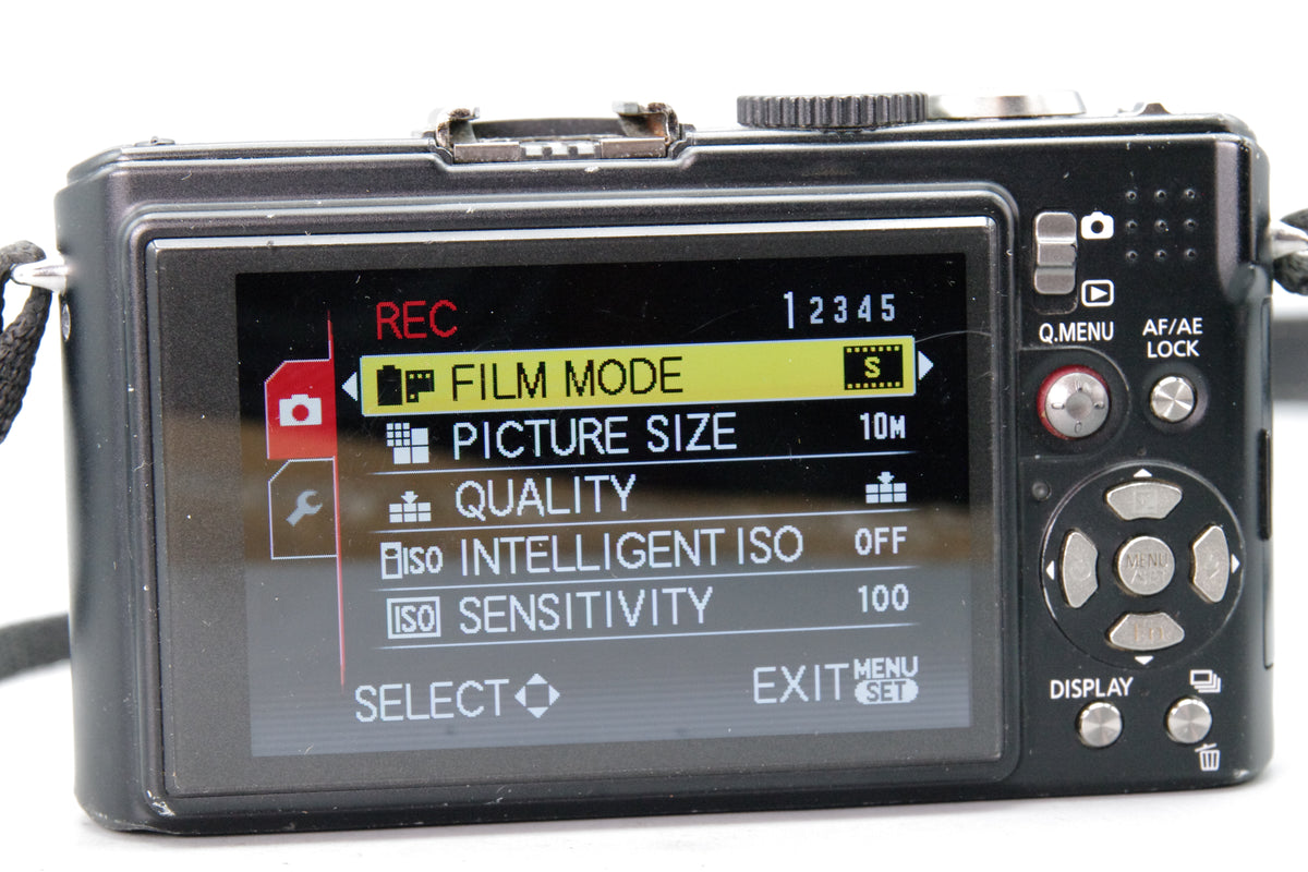 Panasonic Lumix DMC‑LX3 10MP Compact Digital Camera - Tested & Working
