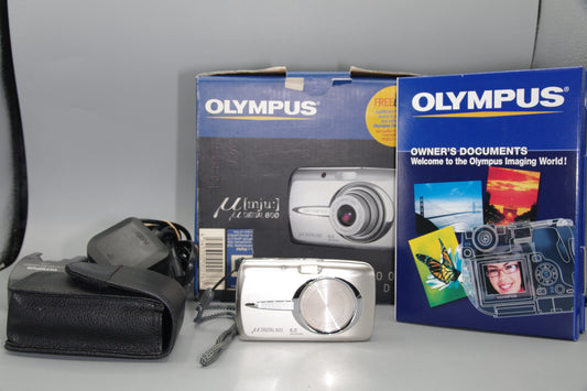 Olympus MJU 600 Digital 6.0MP  Compact - Excellent Boxed