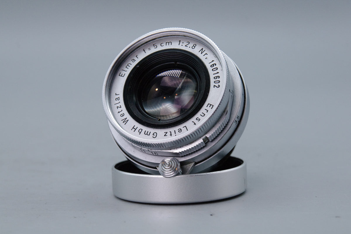 Leitz Elmar 5cm f/2.8 Lens L39 Mount Collapsible – Serviced with Front Cap
