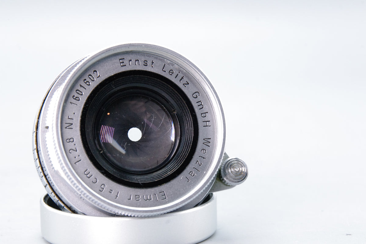 Leitz Elmar 5cm f/2.8 Lens L39 Mount Collapsible – Serviced with Front Cap