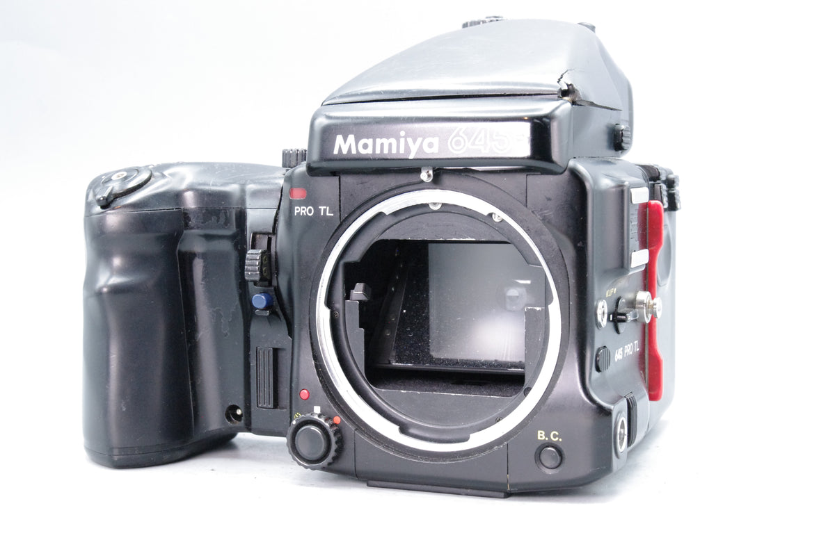 Mamiya 645 Pro TL with  Winder, Prism and 120 Back