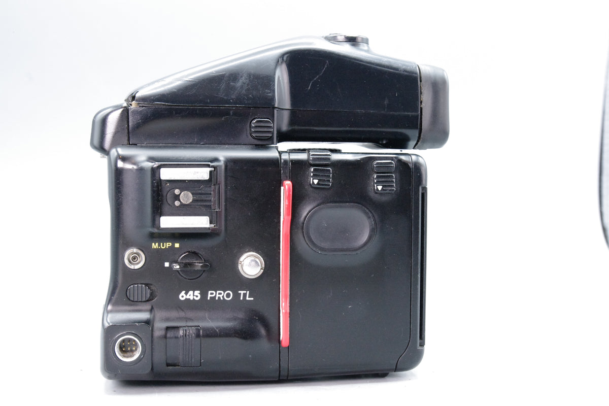 Mamiya 645 Pro TL with  Winder, Prism and 120 Back