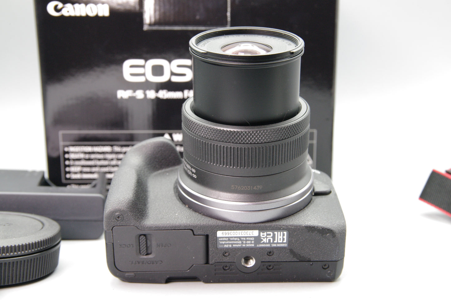 Canon EOS R50 with RF‑S 18‑45mm Lens Boxed Mint As New Complete