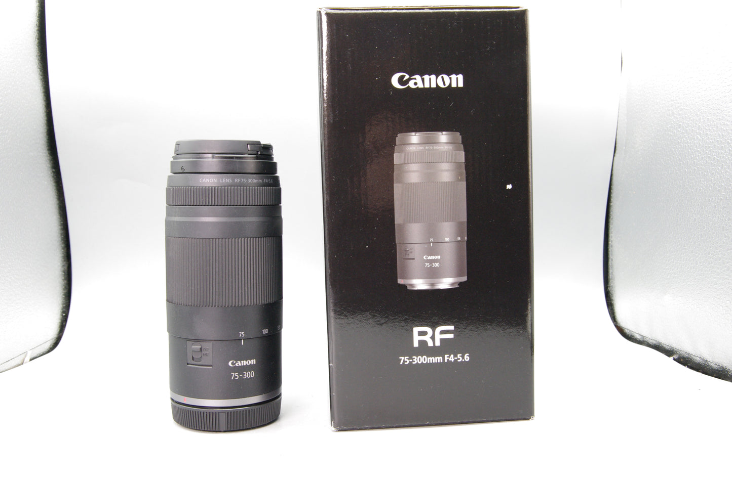 Canon RF 75‑300mm Telephoto Zoom Lens Mint Boxed