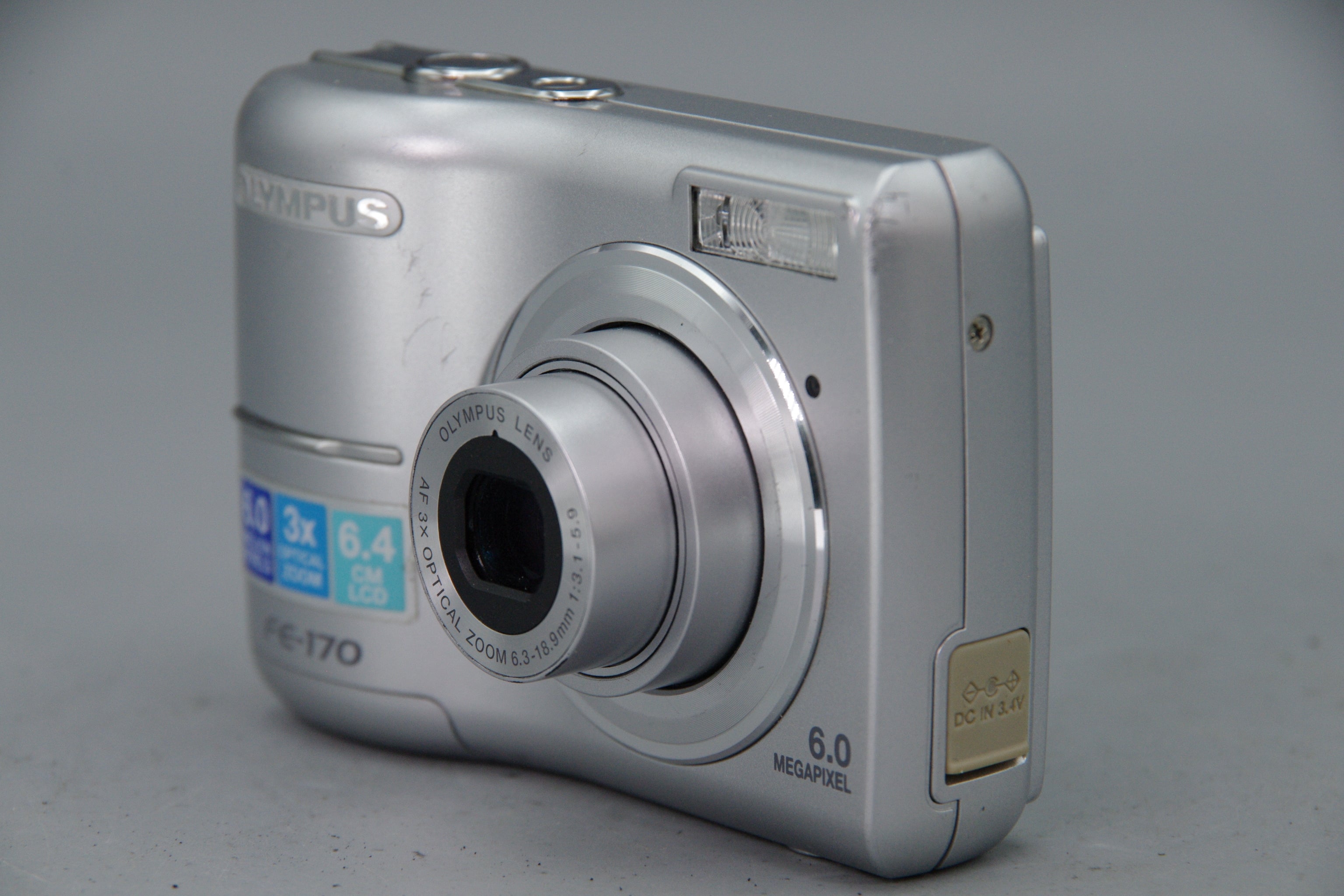 Olympus FE‑170 Digital Camera – 6MP Compact – AA Powered – VGC