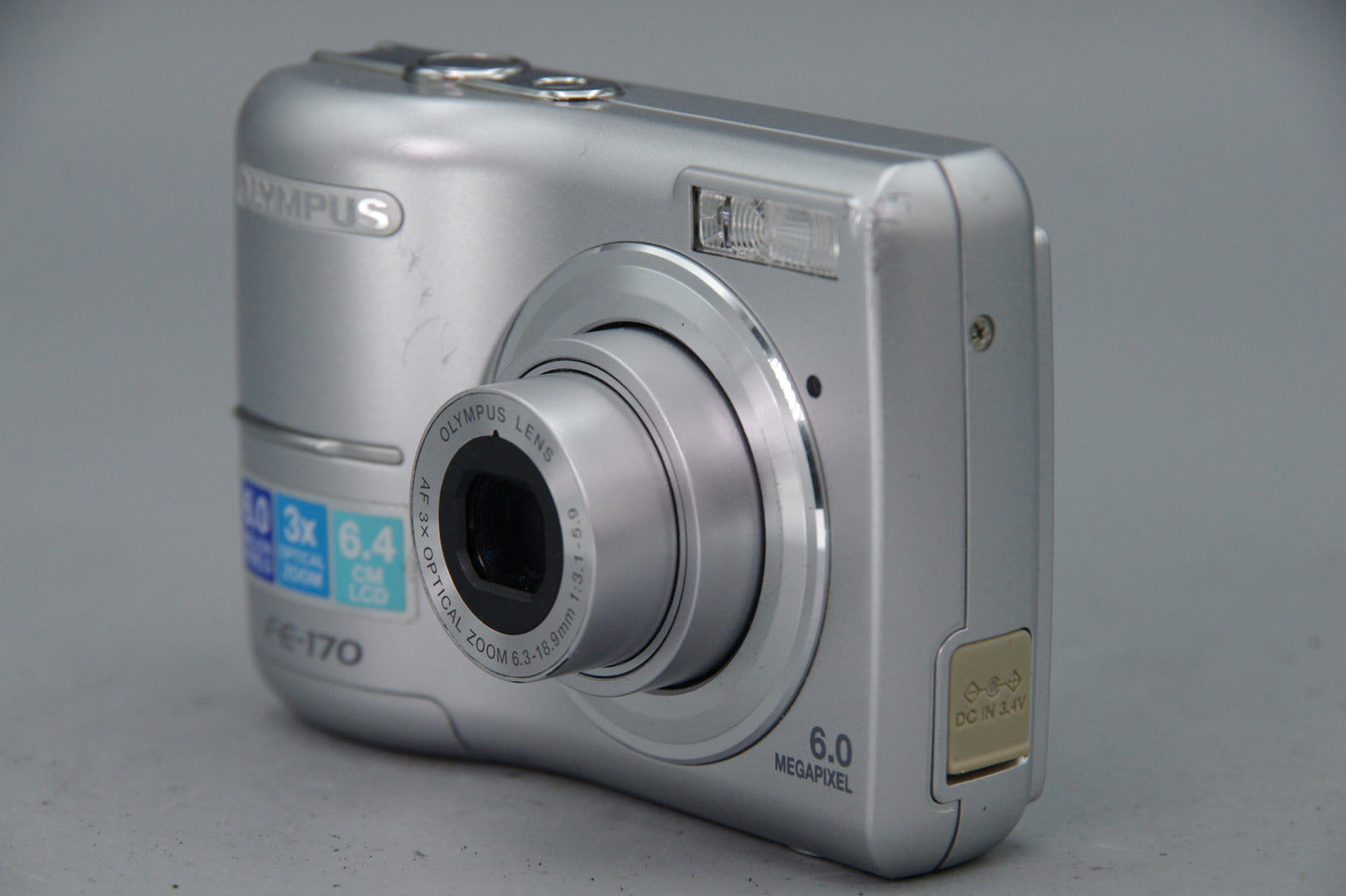 Olympus FE‑170 Digital Camera – 6MP Compact – AA Powered – VGC