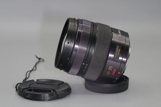 Panasonic Lumix  Vario 12-35mm F/2.8 HD Power O.I.S  M4/3 Lens Excellent